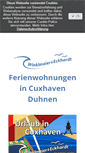 Mobile Screenshot of cuxhaven-urlaub-in-duhnen.de